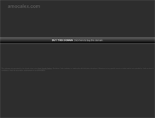 Tablet Screenshot of amocalex.com